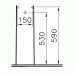 Пьедестал VitrA Zentrum 6936B003-7035 для раковины