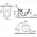 Унитаз VitrA Sento 4448B003-0075 подвесной