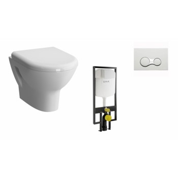 Унитаз с инсталляцией VitrA Zentrum 9012B003-7205